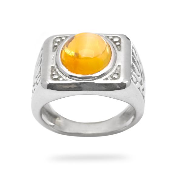 Bague citrine argent Celia